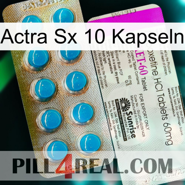 Actra Sx 10 Capsules new07
